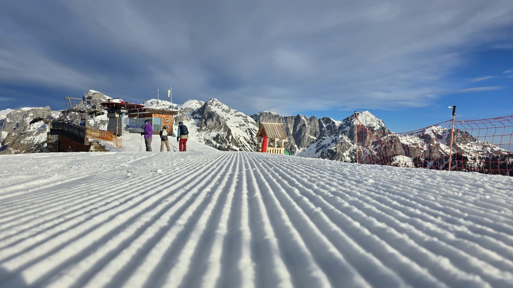 Wintersport in Werfenweng.